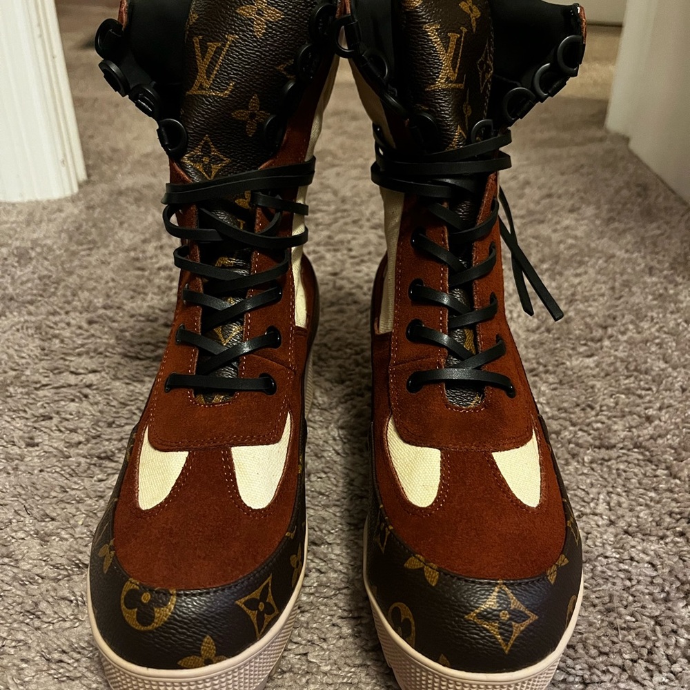 Ankle leather biker boots - designer inspired